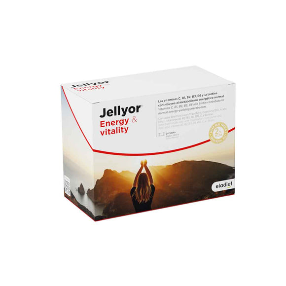 Jellyor Energy & Vitality 20 sticks - Eladiet - Crisdietética