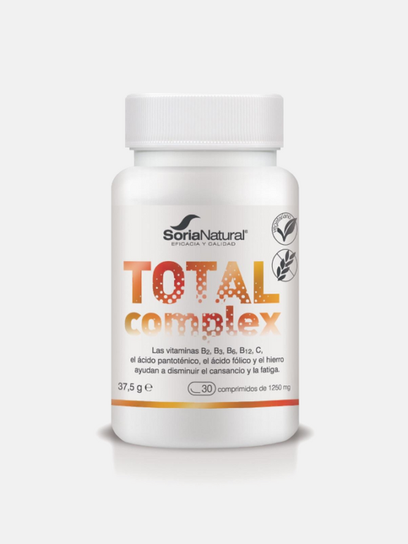 Total Complex 30 compridos - Soria Natural - Crisdietética