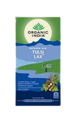 Infusão Bio Tulsi Lax 25 Saquetas - Organic India - Crisdietética