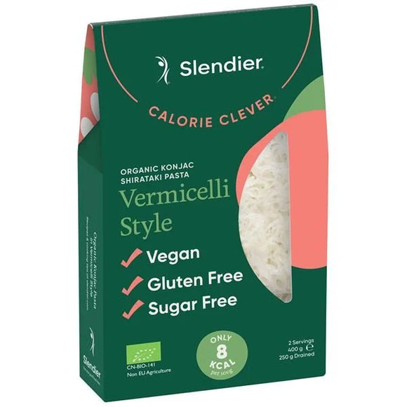 Massa Aletria Konjac Biológica 400g - Slendier - Crisdietética