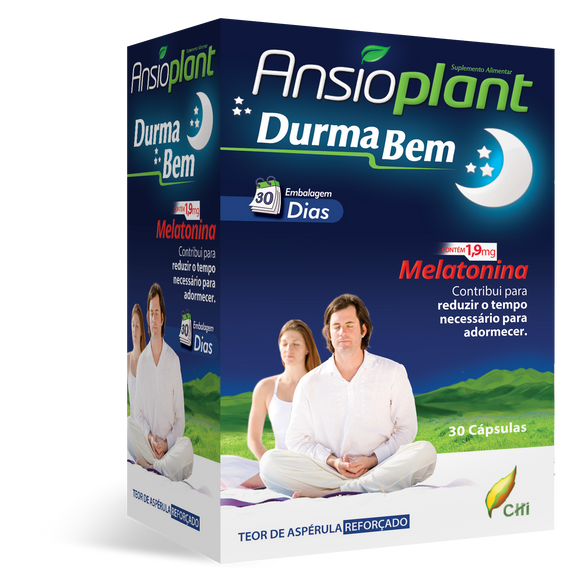 Ansioplant Durma Bem 30 Cápsulas - C.H.I - Crisdietética
