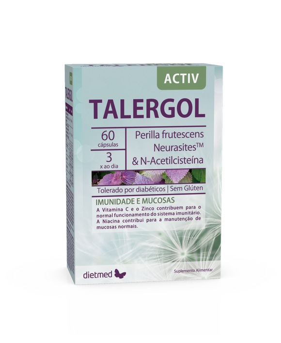 Talergol 60 Cápsulas - Dietmed - Crisdietética