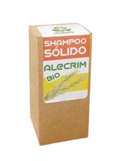 Shampoo Sólido Alecrim Bio 140g - Elegante - Crisdietética