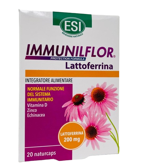 Immunilflor Lactoferina 20 Cápsulas - ESI - Crisdietética