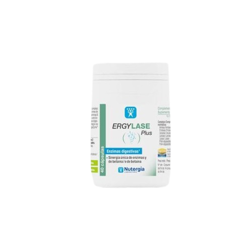 Ergylase Plus 40 Cápsulas - Nutergia - Crisdietética