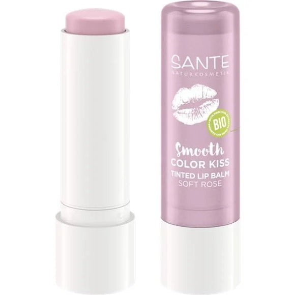 Bálsamo Labial Bio 04 Soft Rose 5g - Sante - Crisdietética