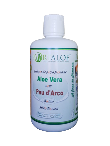 Aloé Vera com Pau d Arco – 1000 ML – Portaloe - Crisdietética
