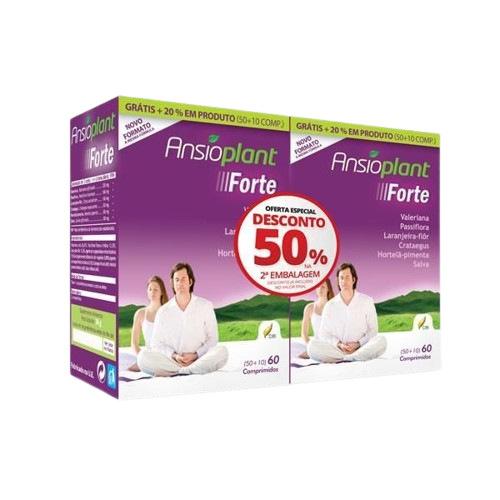 PACK Ansioplant Forte 60 Comprimidos - C.H.I - Crisdietética