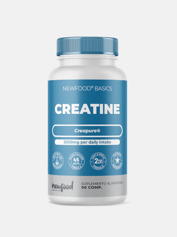 Creatine Creapure 90 comprimidos - Newfood - Crisdietética