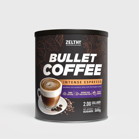 Bullet Coffee Expresso Intenso 300g - Zelthy - Crisdietética