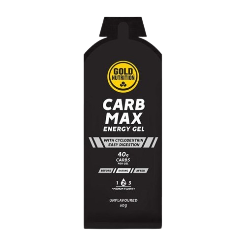 Carb Max Energy Gel Neutro 60 Gr - GoldNutrition - Crisdietética