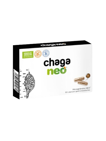 Chaga Neo 60 Cápsulas - Nutridil - Crisdietética