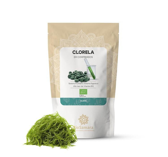 Clorela em Comprimidos 200g - Biosamara - Crisdietética