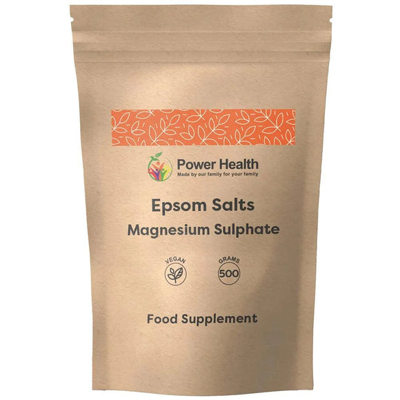 Sais de Epsom 500gr- Power Health - Crisdietética