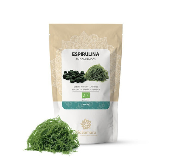 Espirulina em Comprimidos 200g - Biosamara - Crisdietética
