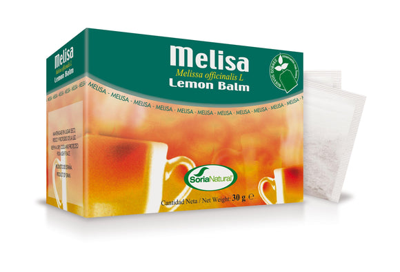 Infusão Melissa 20 saquetas - Soria Natural - Crisdietética