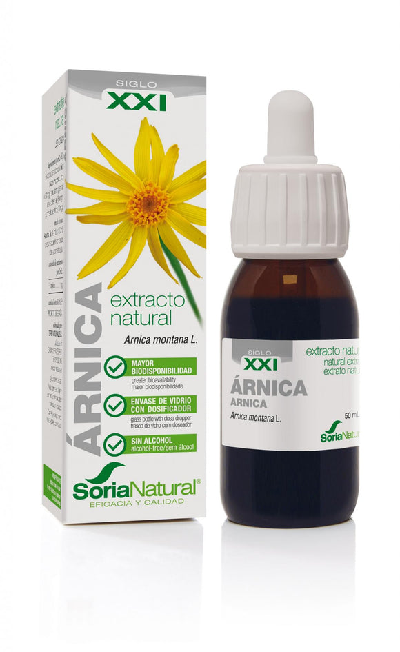Extrato de Arnica 50ml - Soria Natural - Crisdietética