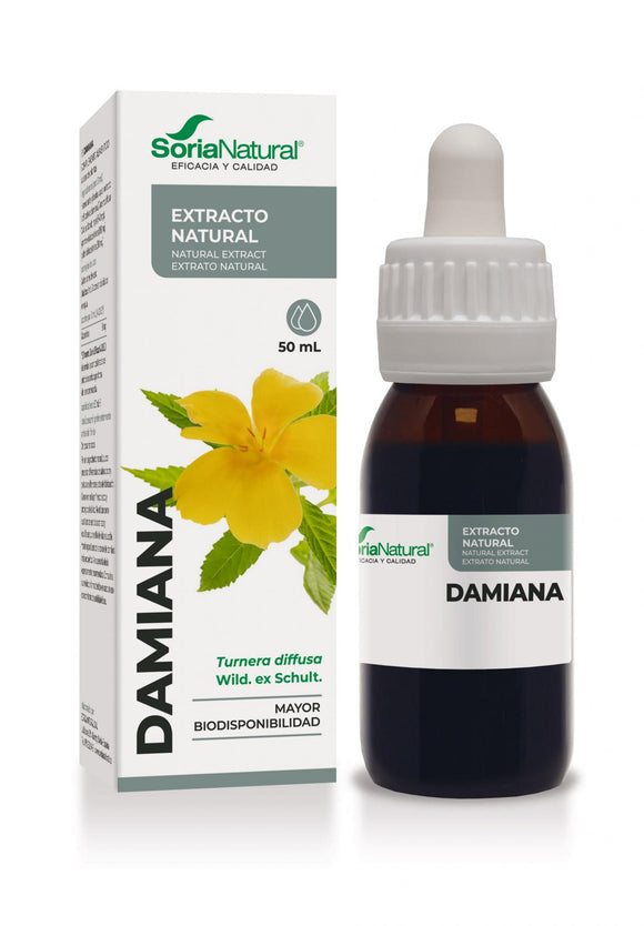 Extrato Damiana 50ml - Soria Natural - Crisdietética