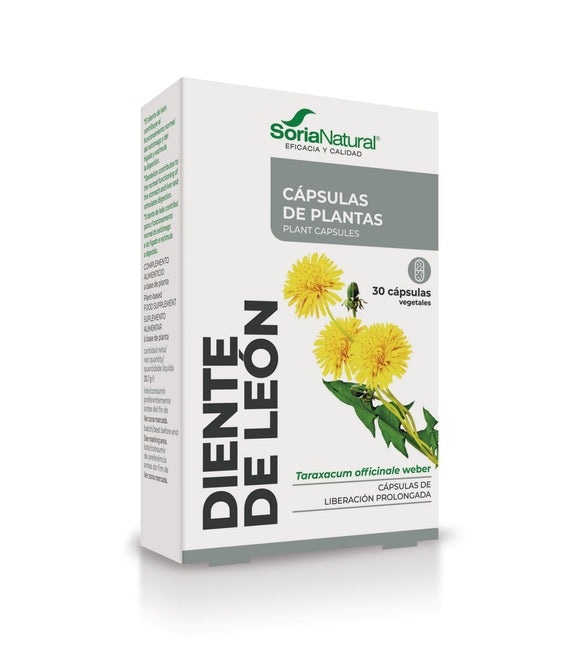 Dente de Leão 30 cápsulas - Soria Natural - Crisdietética