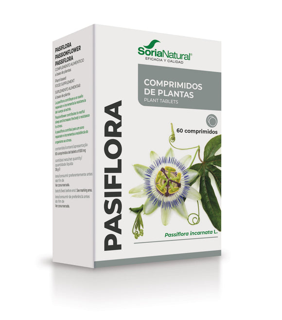 Passiflora 60 comprimidos - Soria Natural - Crisdietética