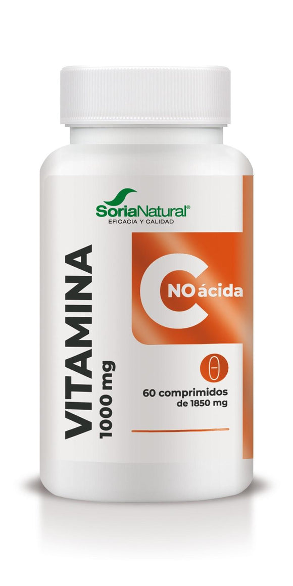 Vitamina C Não Ácida 60 comprimidos - Soria Natural - Crisdietética
