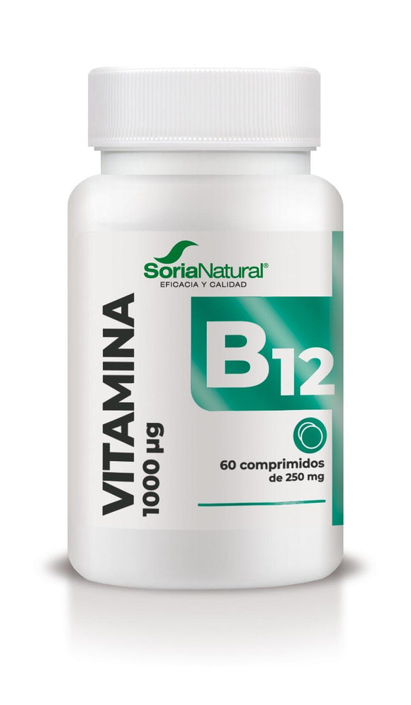 Vitamina B12 60 comprimidos - Soria Natural - Crisdietética