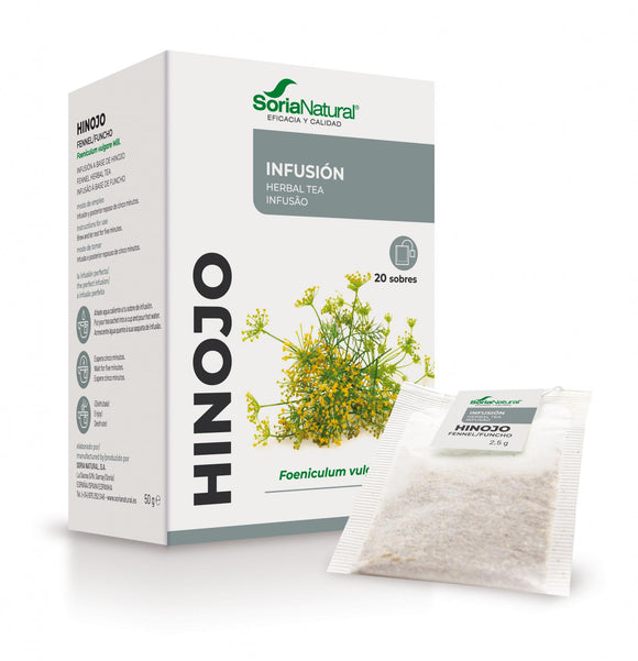 Infusão Funcho 20 saquetas - Soria Natural - Crisdietética