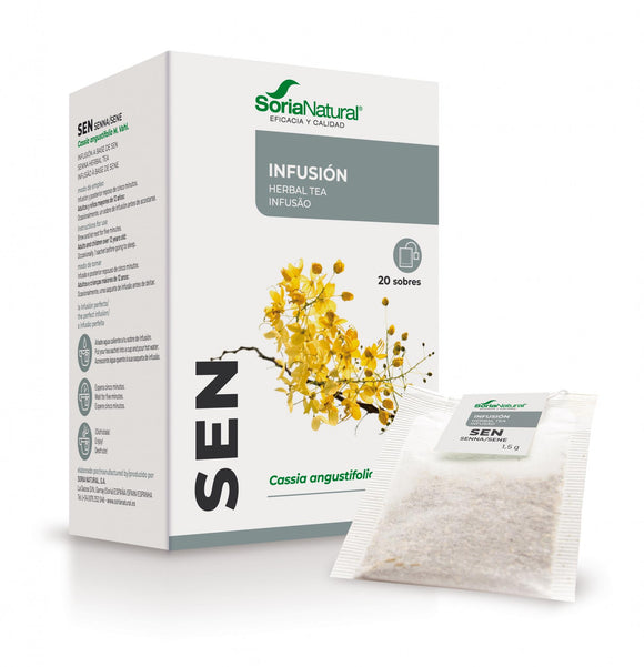 Infusão Sene 20 saquetas - Soria Natural - Crisdietética