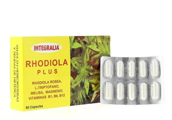 Rhodiola Plus 60 Cáps - Integralia - Crisdietética