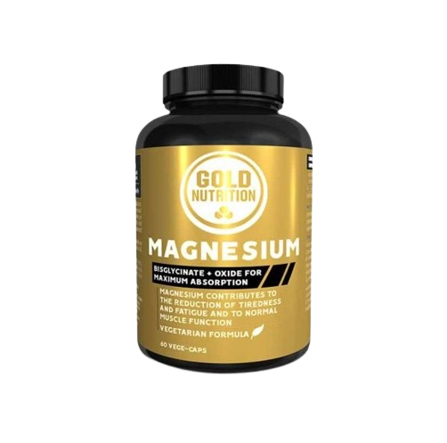 Magnesium 60 Cápsulas - GoldNutrition - Crisdietética