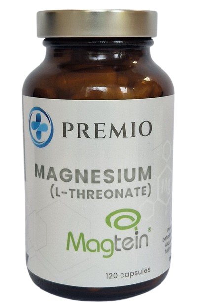 Magnésio L-Threonato 120 Cápsulas - Premio Magtein - Crisdietética