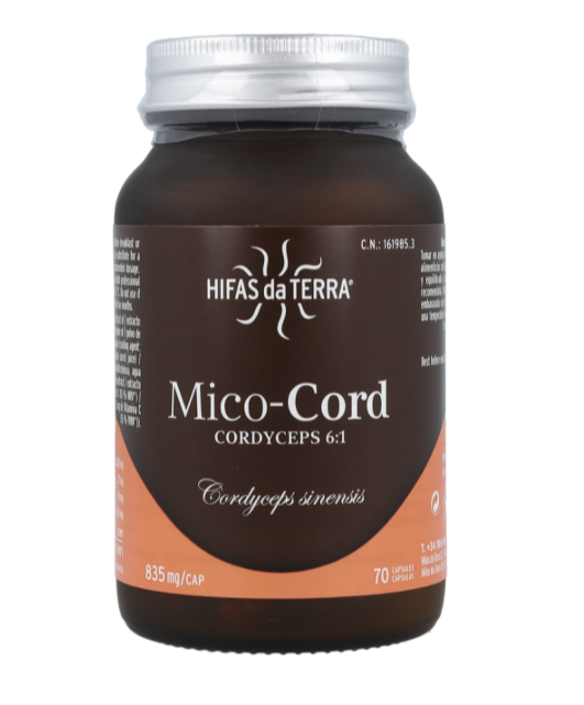 Mico-Cord 70 cápsulas Hifas da Terra - Crisdietética