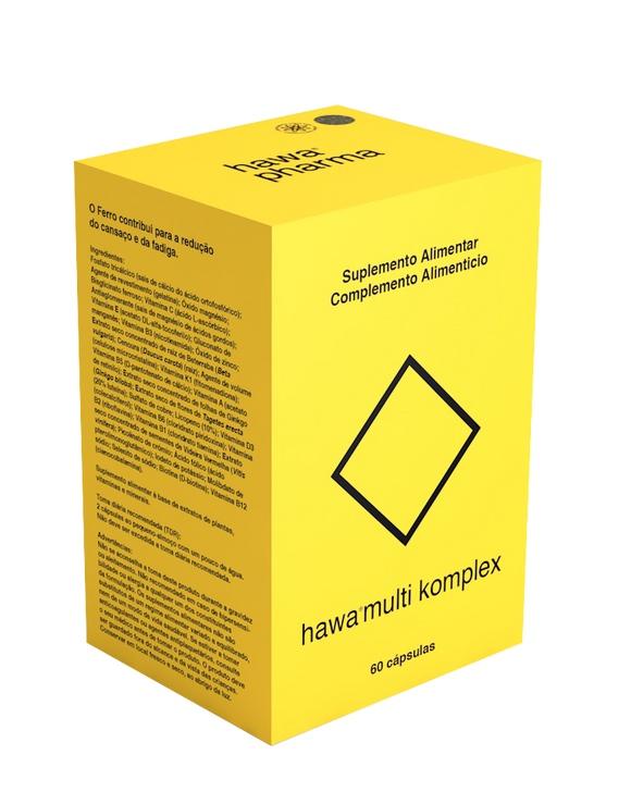 Multi Komplex 60 Cápsulas - Hawa - Crisdietética