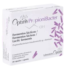Optim PropioniBacter – 20 cápsulas – Laboratoire Optim - Crisdietética