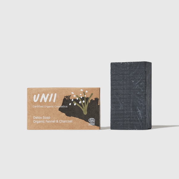 Sabonete Funcho e Carvão Ativado Bio 100g - Unii - Crisdietética