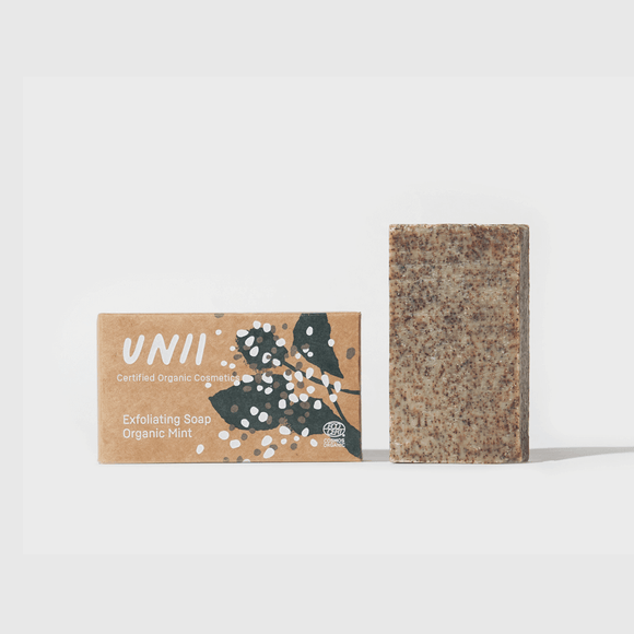 Sabonete Menta Esfoliante Bio 100g - Unii - Crisdietética