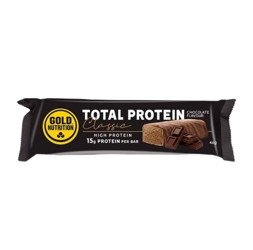 Total Protein Bar 46g Chocolate - GoldNutrition - Crisdietética