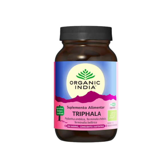 Triphala 90 Cápsulas - Organic India - Crisdietética