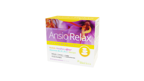 Ansio Relax 30 Ampolas - Bio-Hera - Crisdietética