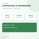 Chá de Espinheira-Santa 50g — J. Gonçalves Coelho — imagem 3
