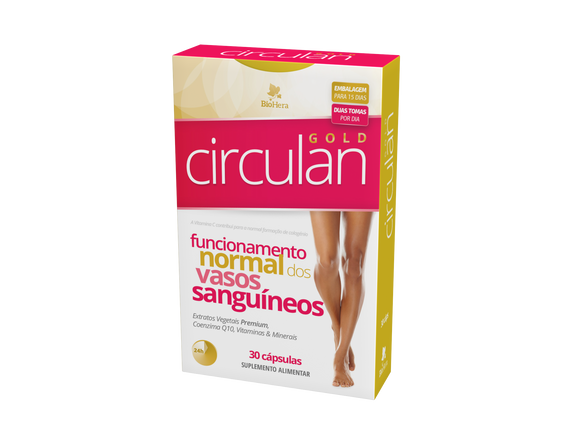 Circulan Gold 30 Cápsulas - BIO-HERA - Crisdietética