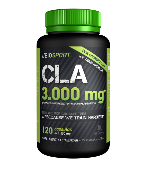 Biosport Cla 3000mg 120 Cápsulas - Bio-Hera - Crisdietética