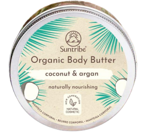 Manteiga de Coco & Argão Natural (150 ml) - Suntribe - Crisdietética