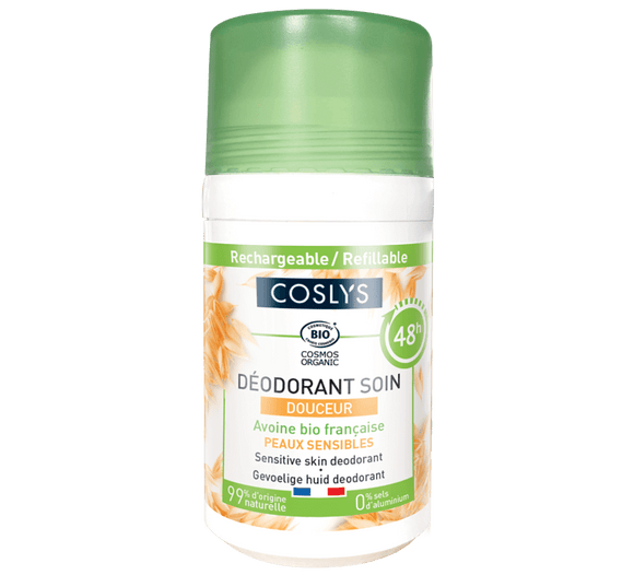 Desodorizante Aveia Pele Sensível 48h Bio 50ml - COSLYS - Crisdietética