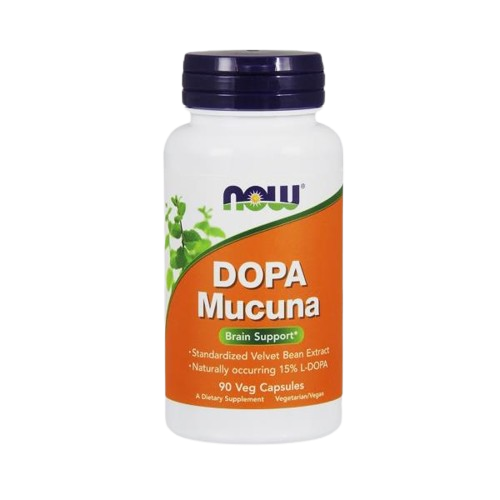 Dopa Mucuna 90 cápsulas - Now - Crisdietética