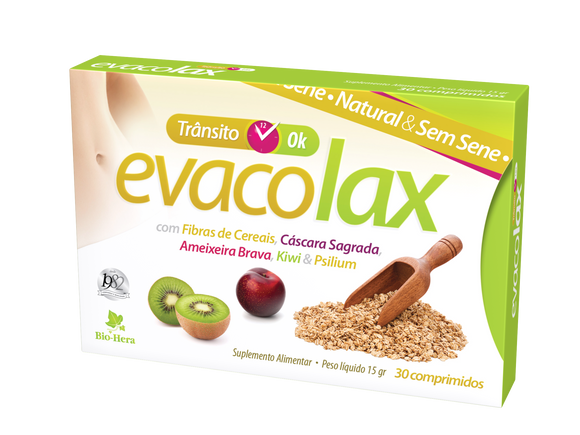 Evacolax 30 Comprimidos - Bio-Hera - Crisdietética