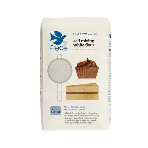 Farinha Branca Autolevedante S/ Glúten 1kg - Doves Farm - Crisdietética