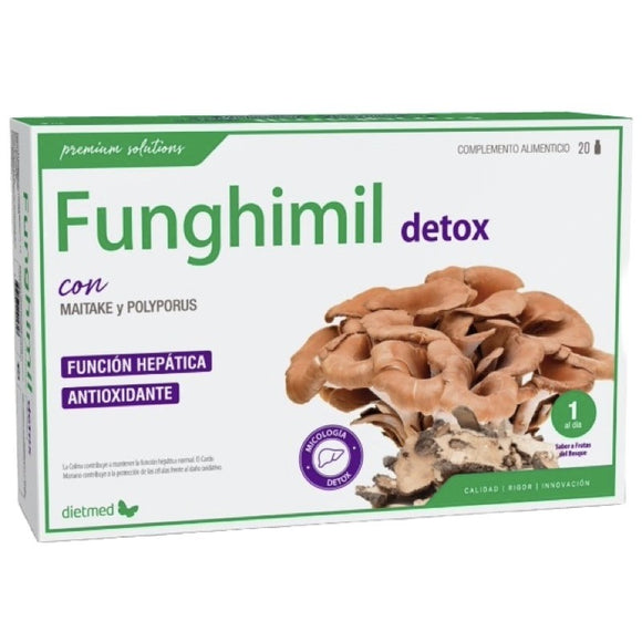 Funghimil Detox 20 Ampolas - Dietmed - Crisdietética