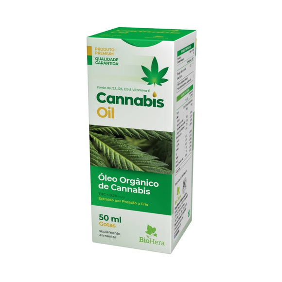 Cannabis Oil Bio 50ml - Bio-Hera - Crisdietética