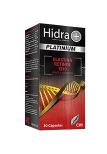 Hidra+ Platinium Elastina Retinol Q10 30 Cápsulas - CHI - Crisdietética
